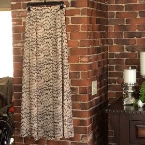 Cabi long maxi skirt #327 size S